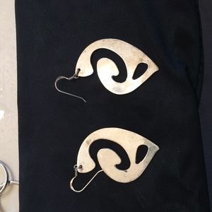 .925 Larger Sterling Silver Earrings